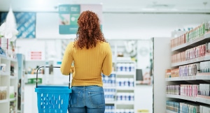 Woman at the store