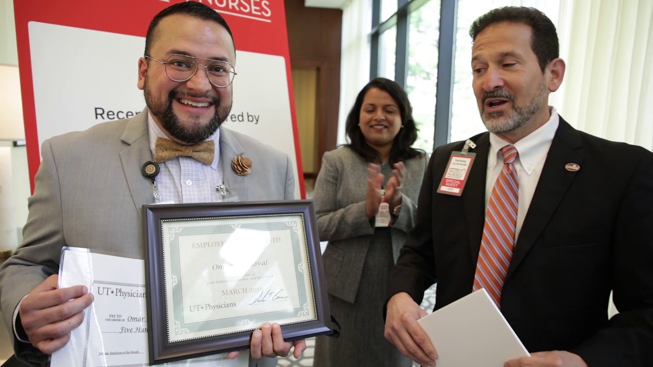 UT Physicians - March 2019 Employee of the Month